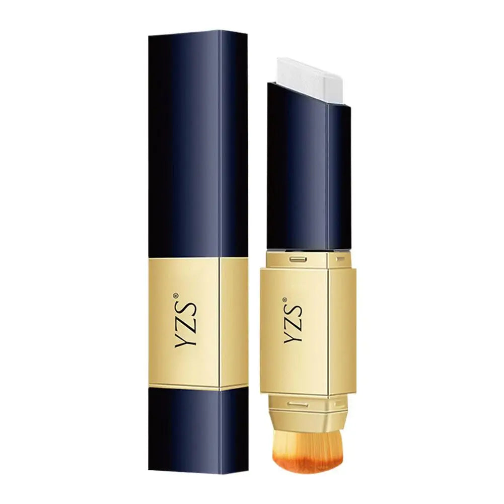 1pcs Dual Ended Foundation Stick Concealer For Face Blemishes High Coverage Lightweight Natural Finish Portable Makeup Stick