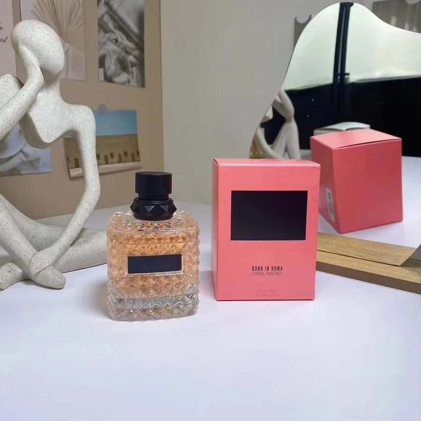 100ML Perfume Charming Sexy Lady Body Spray Men Women's Perfumes High-Quality Long Lasting Fragrance Born in Roma