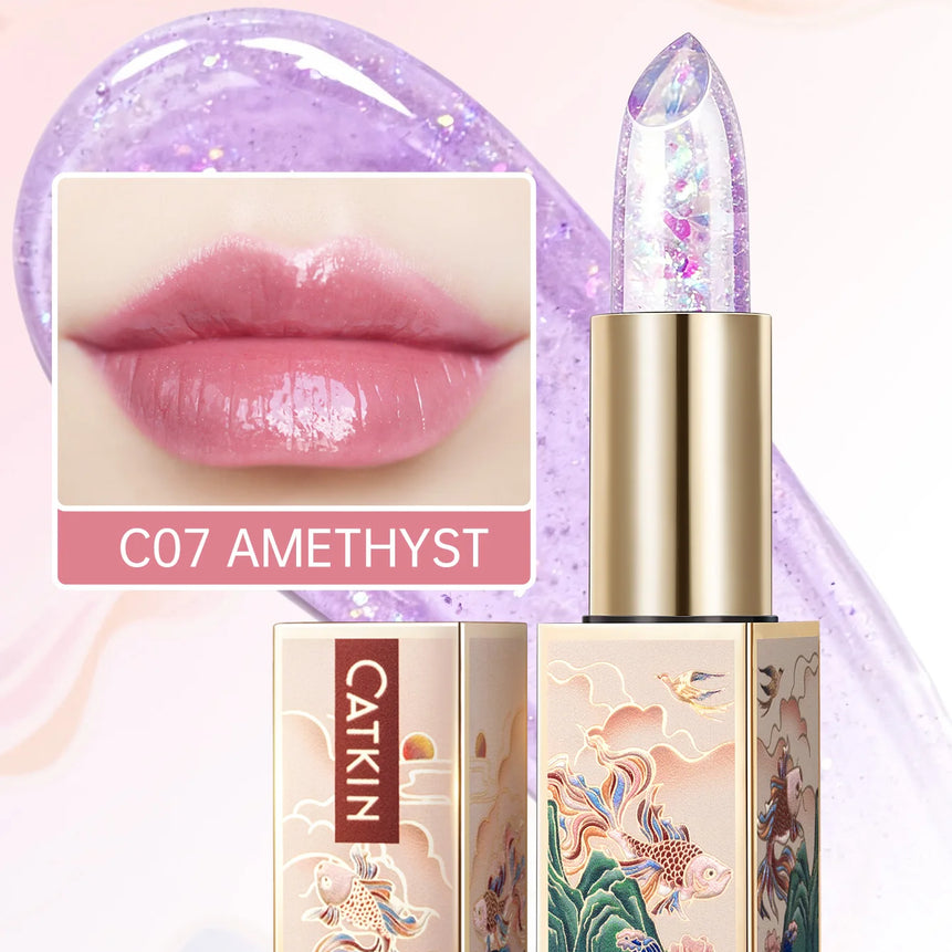 CATKIN SPARKLING LIP BALM MOONLIGHT COLOR-CHANGING LIP STICK - NEW SERIES