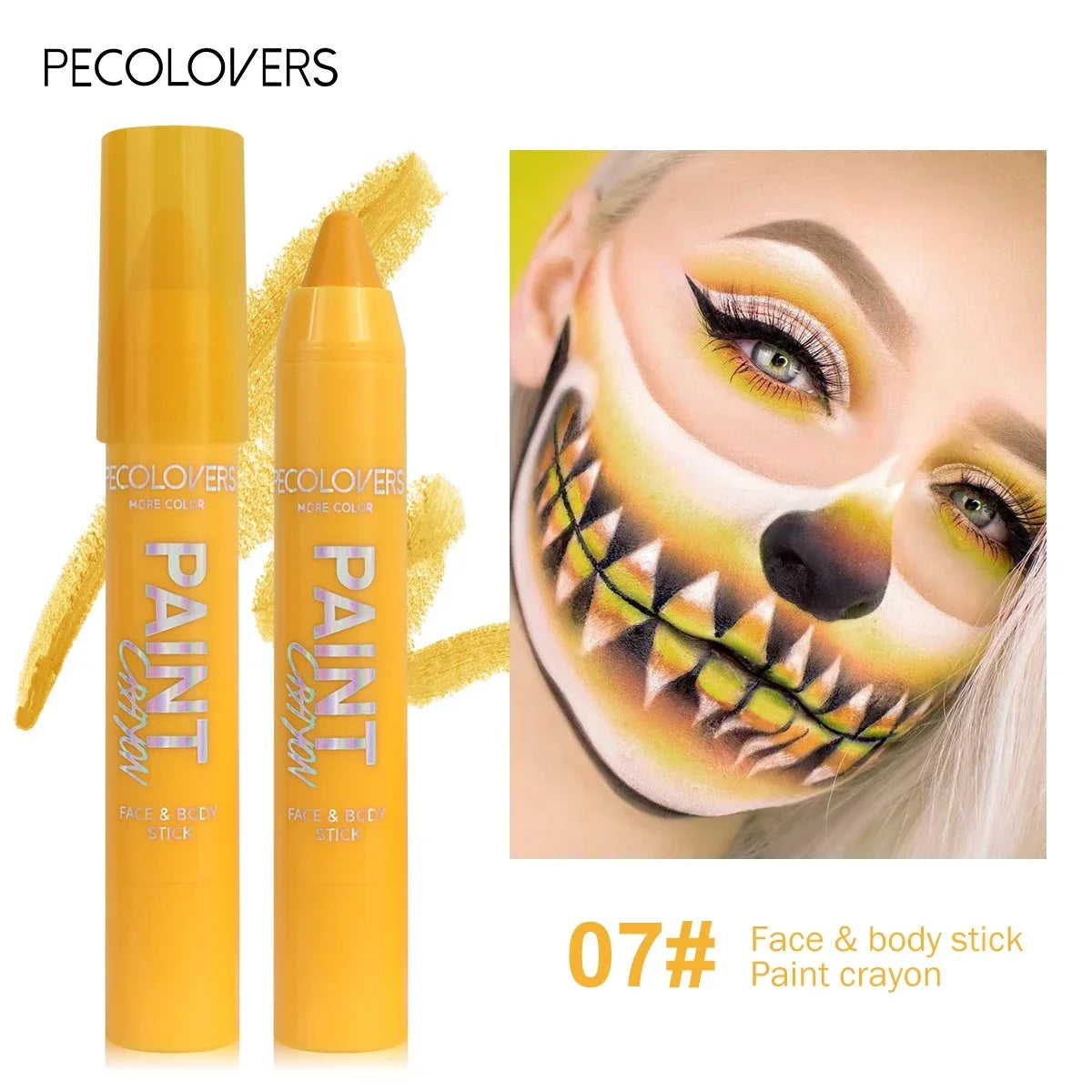 1PC Colorful Facial and Body Paint Sticks - Waterproof, Gentle Texture, Long-lasting, Suitable for Party, Ideal for Women's Gift
