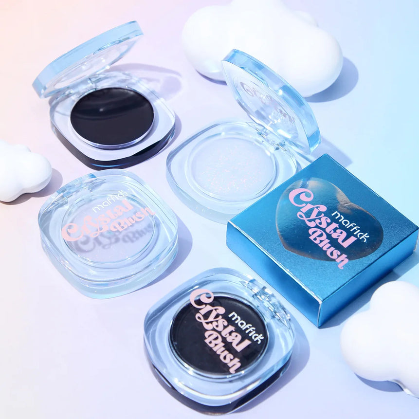Temperature-Activated Blush - Crystal Clear to Color Shift, Natural Nude Glow & Gradient Effect, Long-Lasting & Waterproof Cream