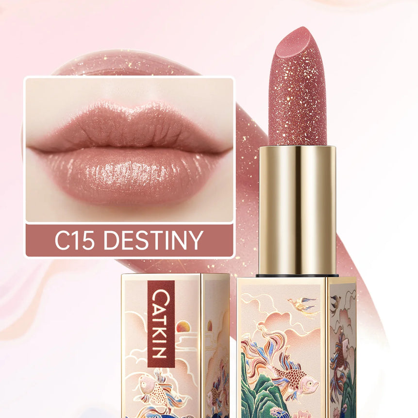 CATKIN SPARKLING LIP BALM MOONLIGHT COLOR-CHANGING LIP STICK - NEW SERIES