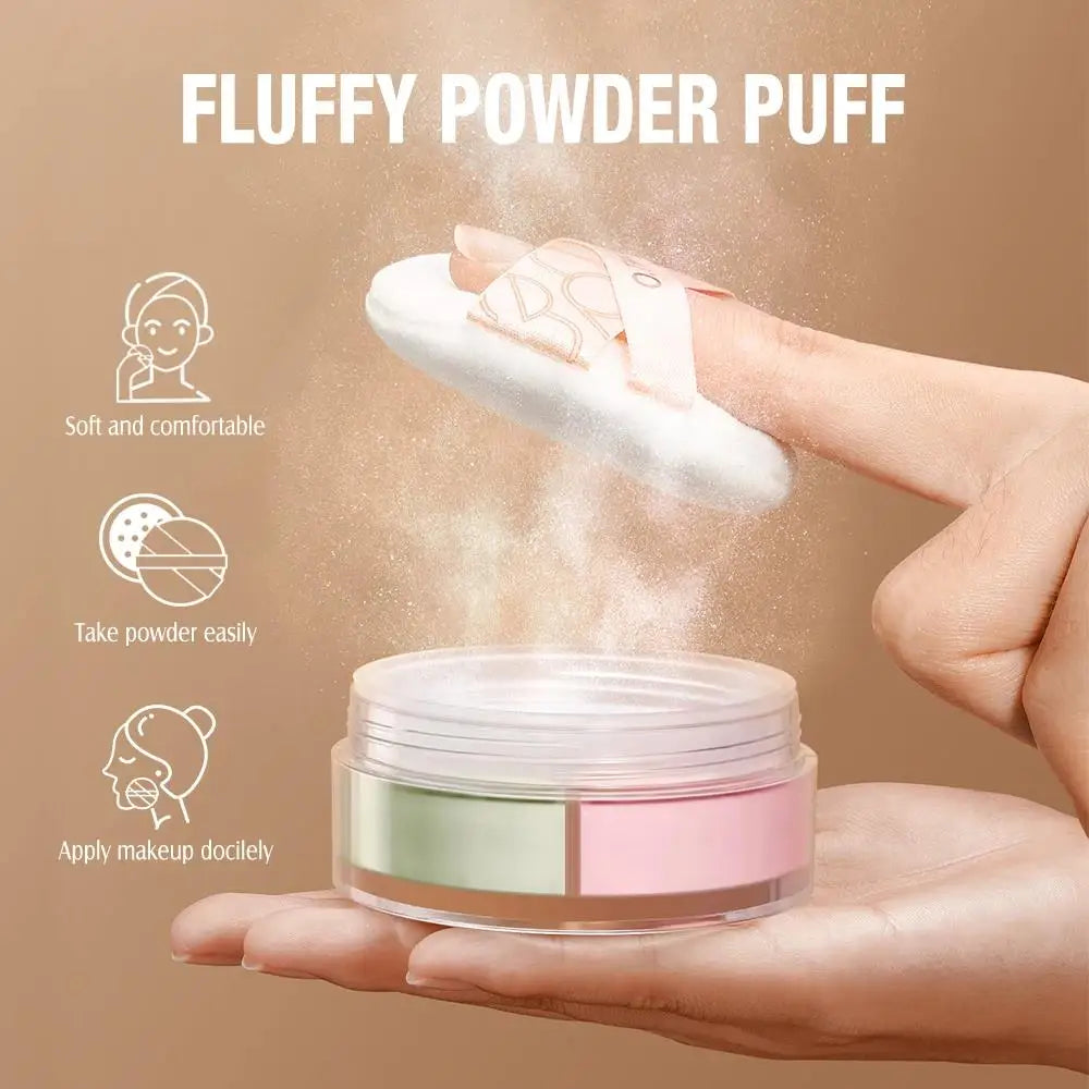 Oil Absorbing Translucent Loose Powder Blends Seamlessly Lightweight Setting Makeup For Flawless Matte Finish