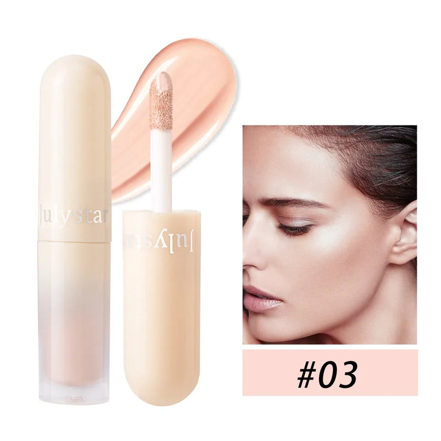 Waterproof Liquid Concealer Oil-control Lasting Cover Dark Circle Tattoo Acne Natural Full Coverage Lightweight Concealer Makeup