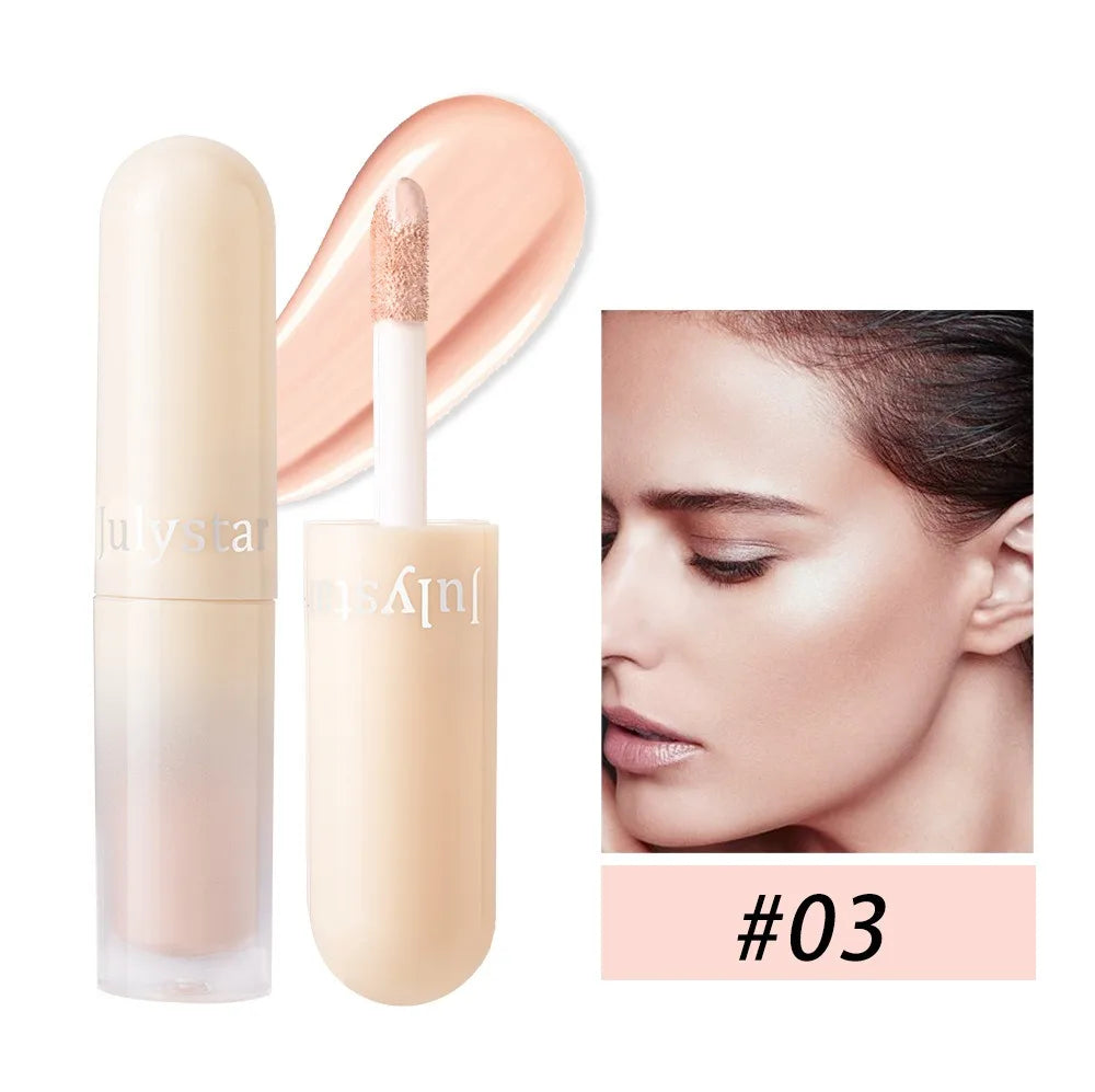 Waterproof Liquid Concealer Oil-control Lasting Cover Dark Circle Tattoo Acne Natural Full Coverage Lightweight Concealer Makeup