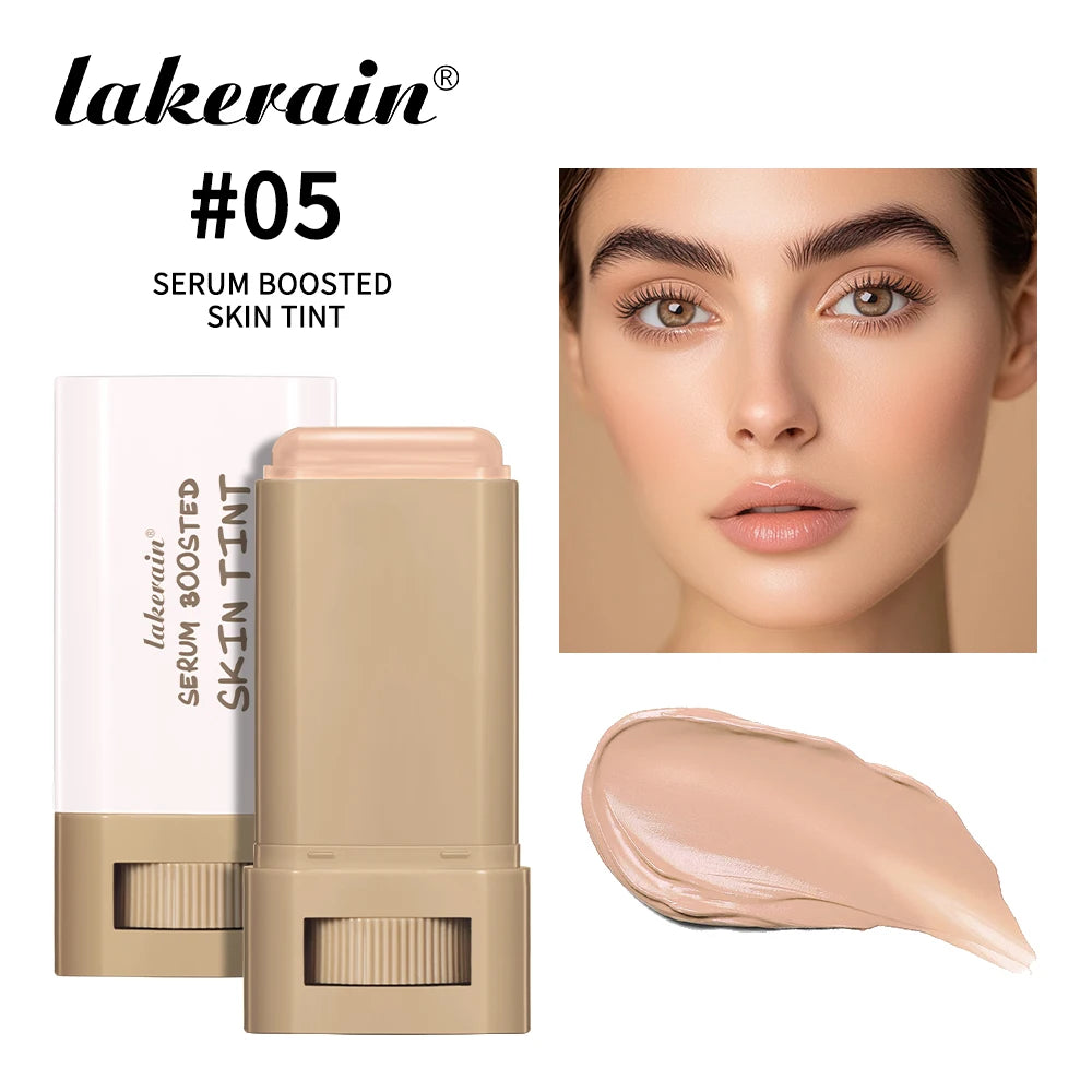 Skin Tint Stick Waterproof Nourishing Solid Tinted Serum Foundation Skin Tint Balm Face Tinted Face  Stick Makeup