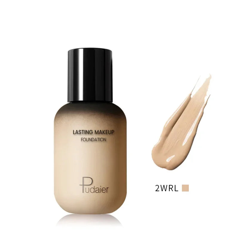 Face Foundation Makeup Base Cream Mineral Full Coverage No Cracking No Drying Waterproof Face Corrector