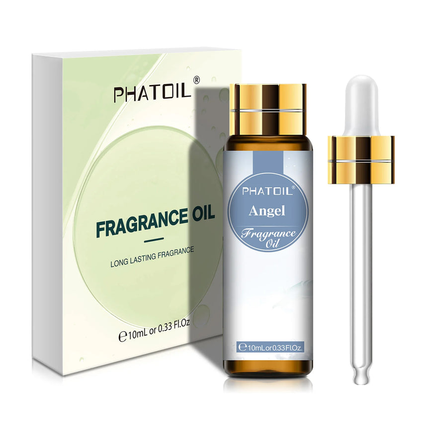 PHATOIL 10ml Coconut & Vanilla Fragrance Oil For Diffuser Aromatherapy White Musk Bubble Gum Baby Powder Fragrance Aroma Oils