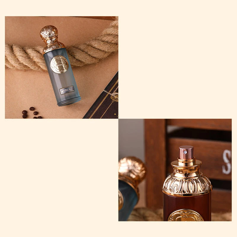 Unisex Oriental Wood Perfume Strong Aroma Parfum Spray High Quality Arabian Perfume Lasting Fragrance Pheromone Charm Perfume