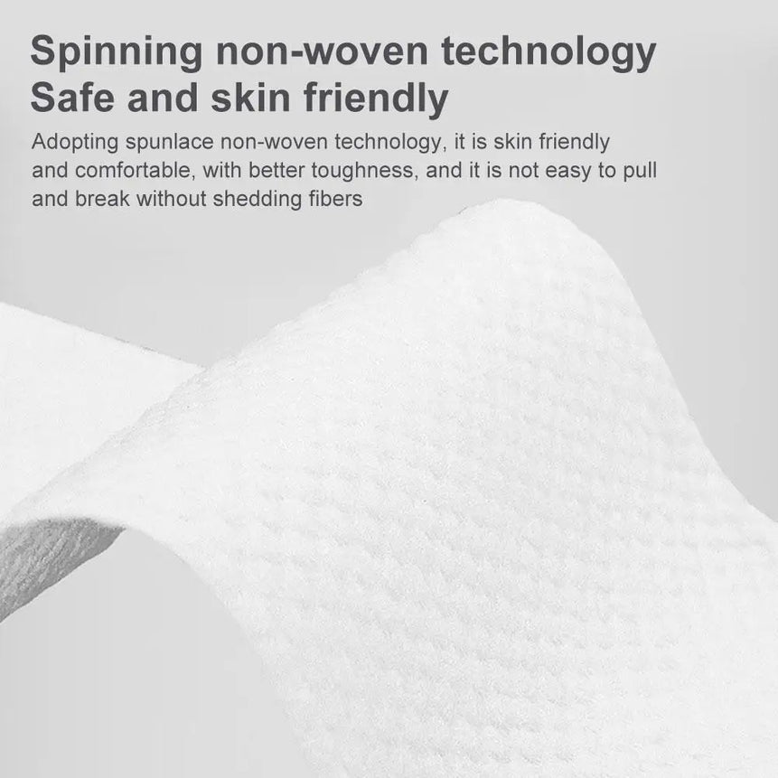 1 Set Disposable Pearl Pattern Makeup Cotton Wipes Soft Remover Pads Facial Cleaning Cosmetic Cotton Pads