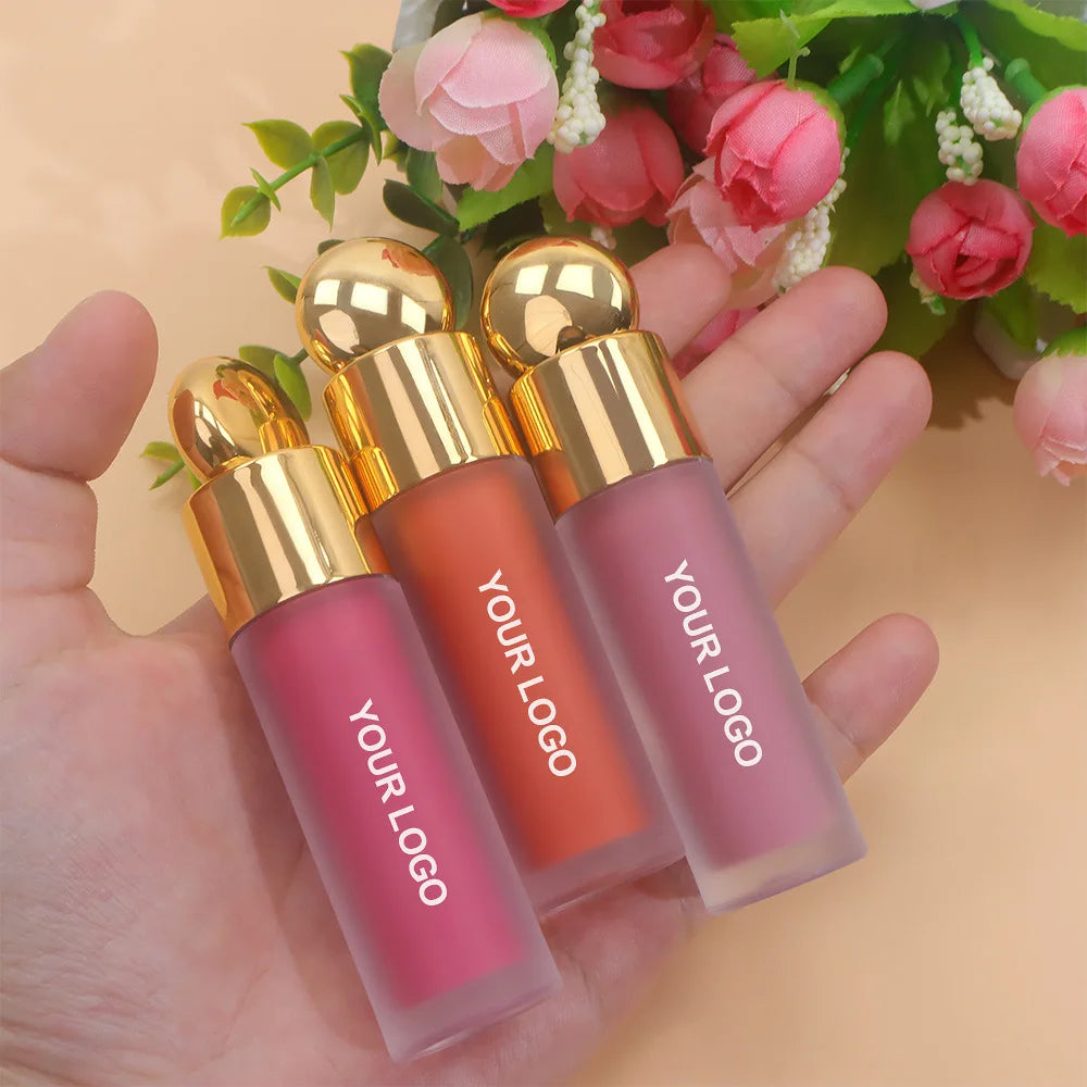 Face Liquid Blusher Makeup Long-lasting Matte Make Up Natural Cheek Contour Blush Cosmetics