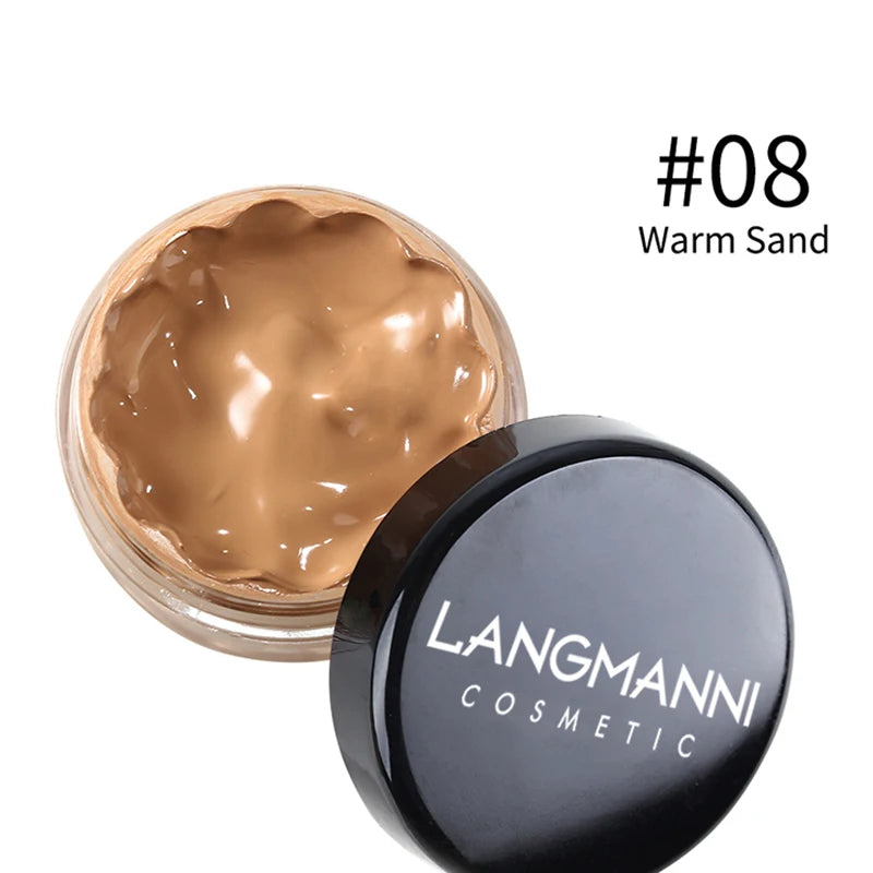Langmanni concealer Repairing Cream Moisturizing and brightening skin tone lasting and hard to take off makeup concealer Primer