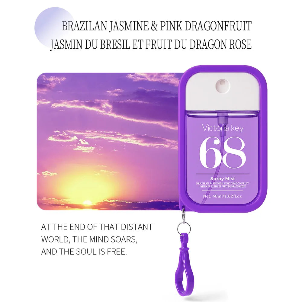 Brazilian perfume digital spray perfume fragrance lasting fragrance ladies fresh khaki perfume alcohol-free convenient travel
