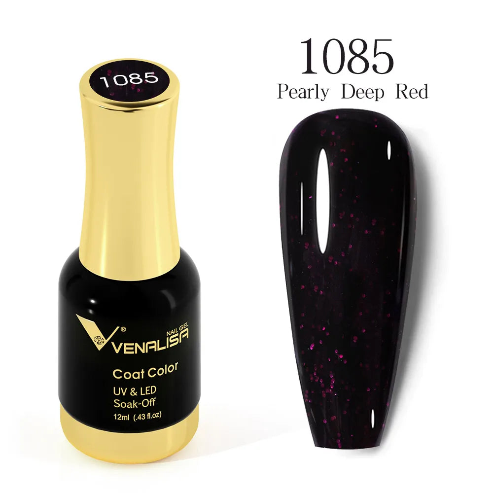 #1004 VENALISA Nail Gel Polish Hema TPO Free Semi Permanent Jelly Nude Pink Color Soak Off UV LED Ultra Diamond Varnish 12ml