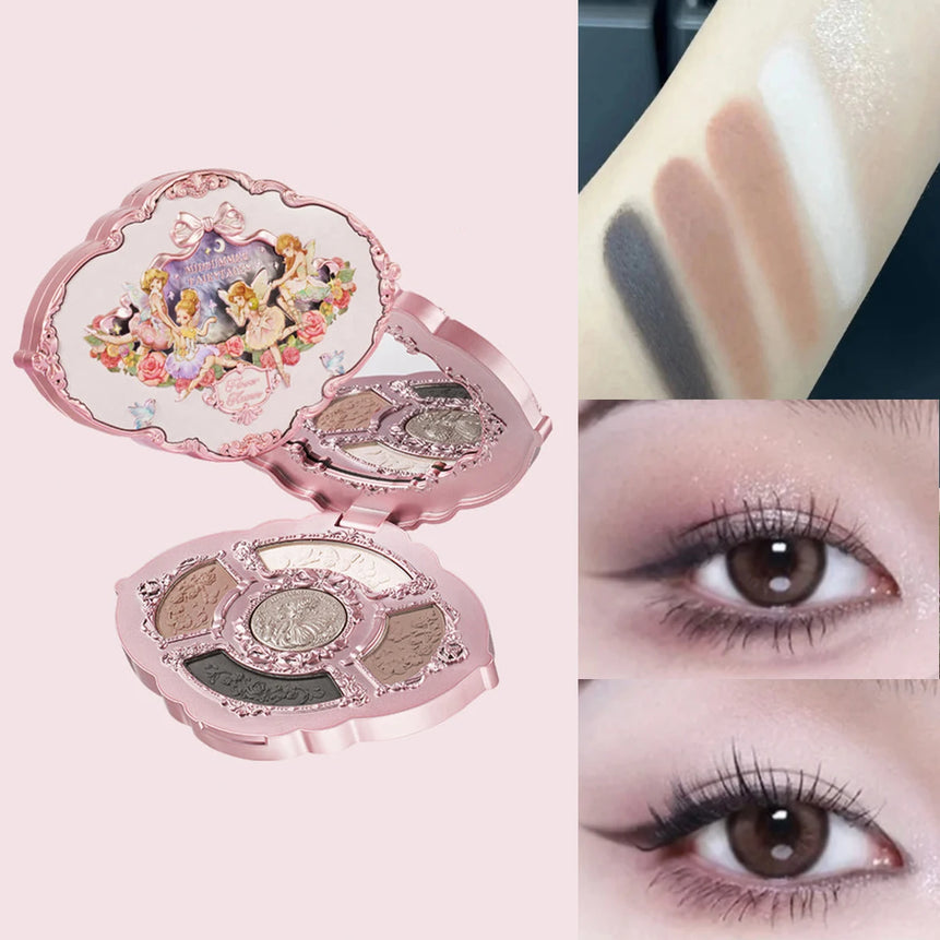 Flower Knows 2026 Bunny Garden Makeup Palette Cute Rabbit Themed Eyeshadow Blush Highlight All In One Cosmetic Collection