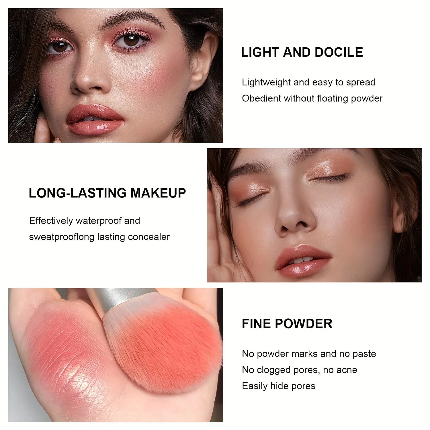 12-Color Iron Box Blusher Plate Multi-Color Cream Blush Plate Concealer Plate Contour and Highlighter Palette Makeup Blush Face