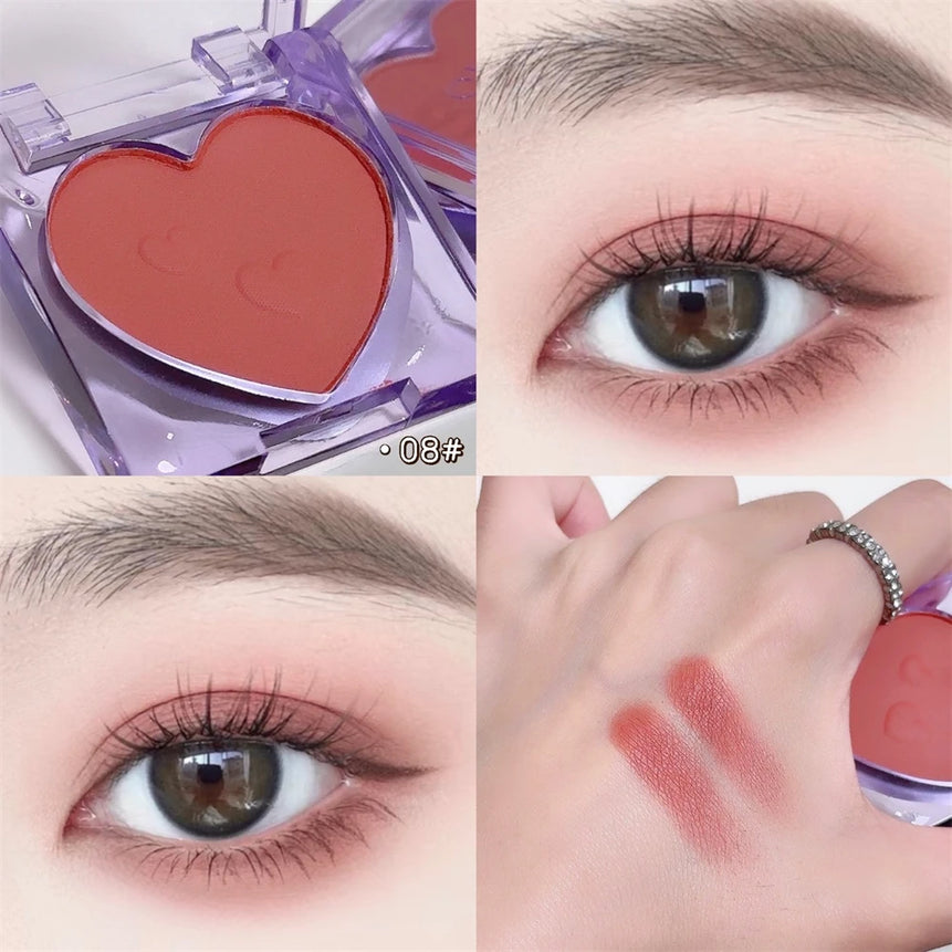 Single Color Glitter Eyeshadow Palette Pigmented Black White Shimmer Matte Brown Contour Powder Highlighter Glow Colorful Plate