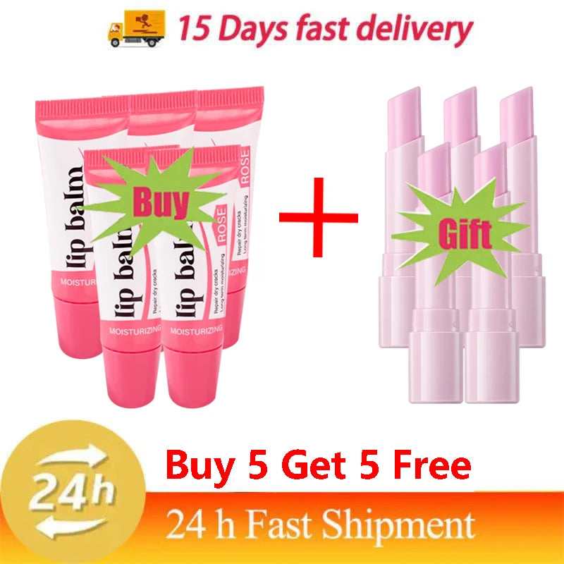 Remove Dark Lip Balm Fast Lightening Pink Lip Exfoliating Fade Lip Line Dead Skin Moisturizer Korean Care Products Beauty Health