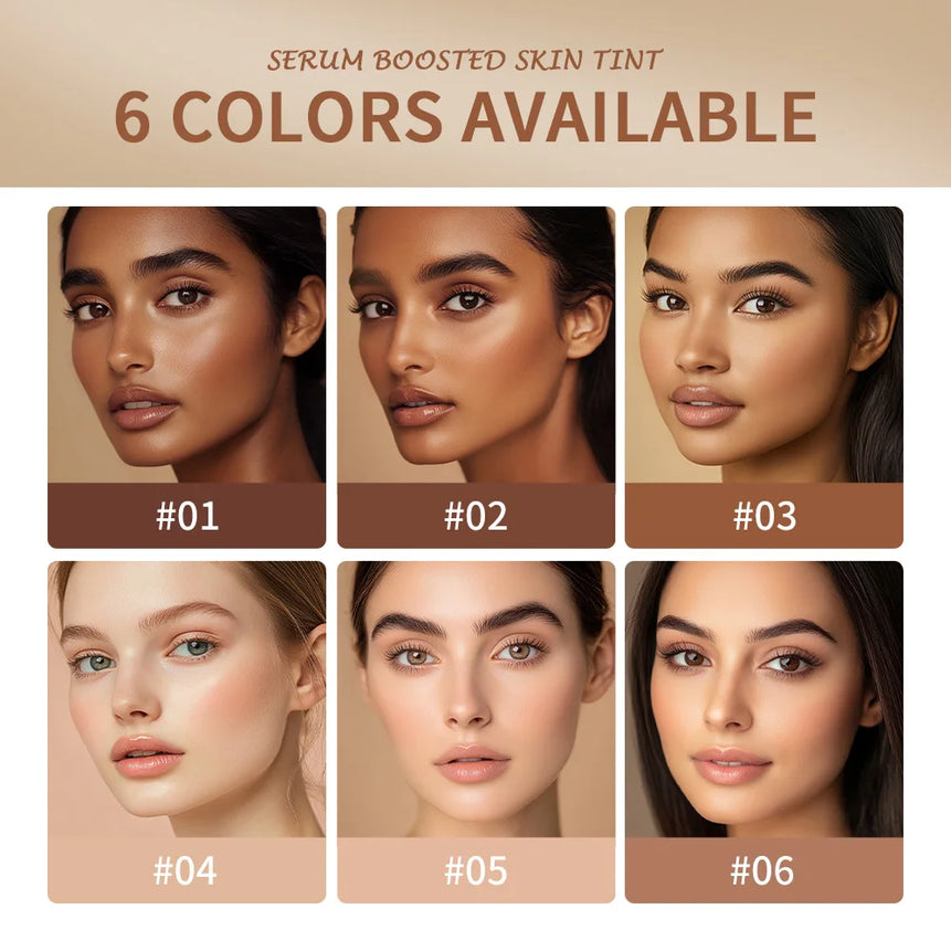 Skin Tint Stick Waterproof Nourishing Solid Tinted Serum Foundation Skin Tint Balm Face Tinted Face  Stick Makeup