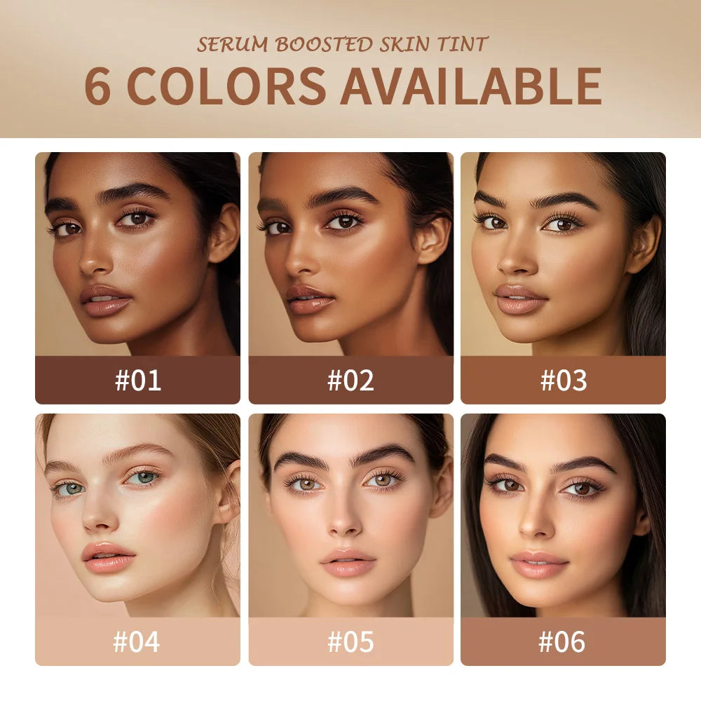 Skin Tint Stick Waterproof Nourishing Solid Tinted Serum Foundation Skin Tint Balm Face Tinted Face  Stick Makeup