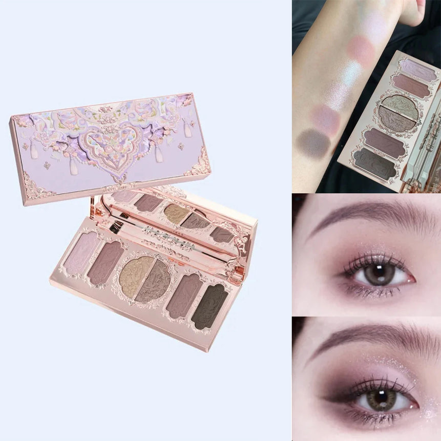 Flower Knows 2026 Bunny Garden Makeup Palette Cute Rabbit Themed Eyeshadow Blush Highlight All In One Cosmetic Collection