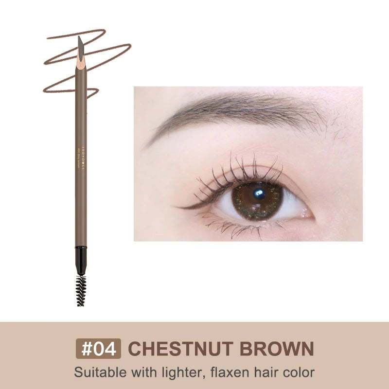 Judydoll Flat-Edge Brow Pencil – Soft Focus Finish & Sculpting Precision
