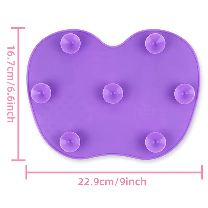 Silicone Brush Cleaner Cosmetic Make Up Washing Brush Gel Cleaning Mat Foundation Makeup Brush Cleaner Pad Scrubbe Board