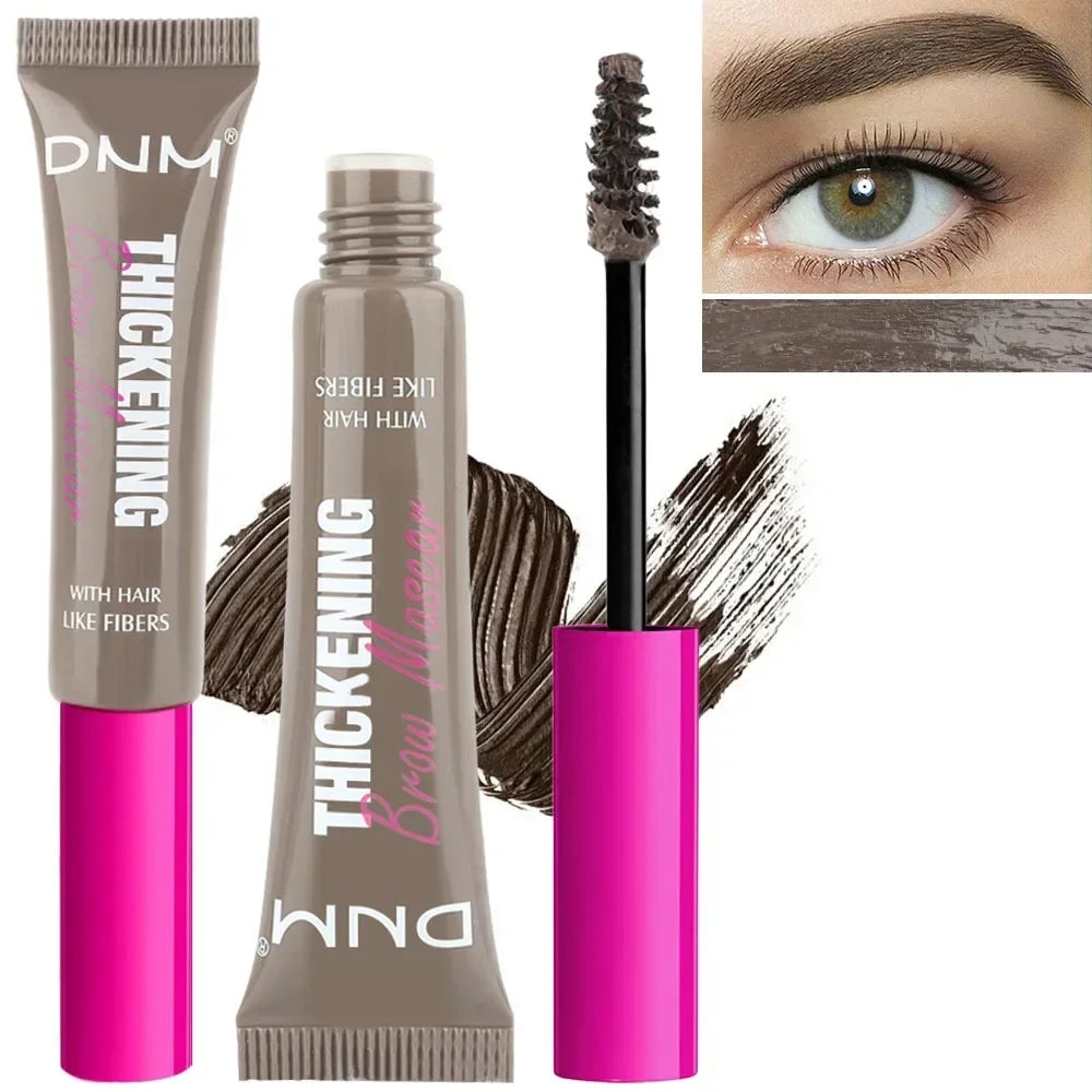 1pcs Eyebrow Gel Cream Waterproof Styling Cream Long Lasting Fixing Brow Make Up Natural Wild Brow Pomade Setting Gel with Brush