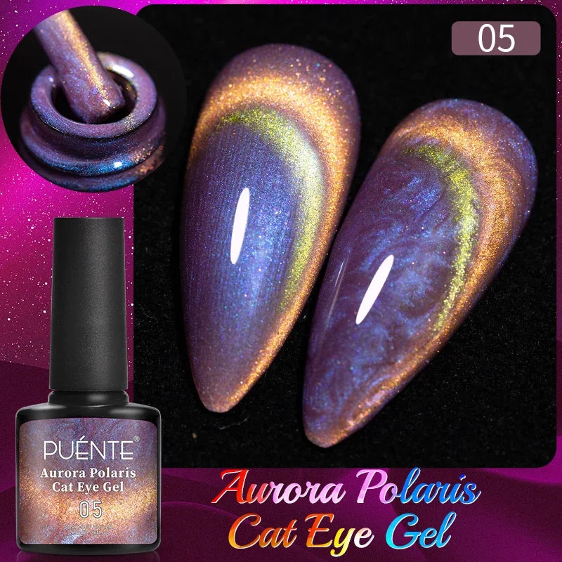 8ML Christmas Sparkling Reflective Diamond Glitter Liner Gel Nail Polish Soak Off UV Semi-Permanent Nail Art Varnish Manicure