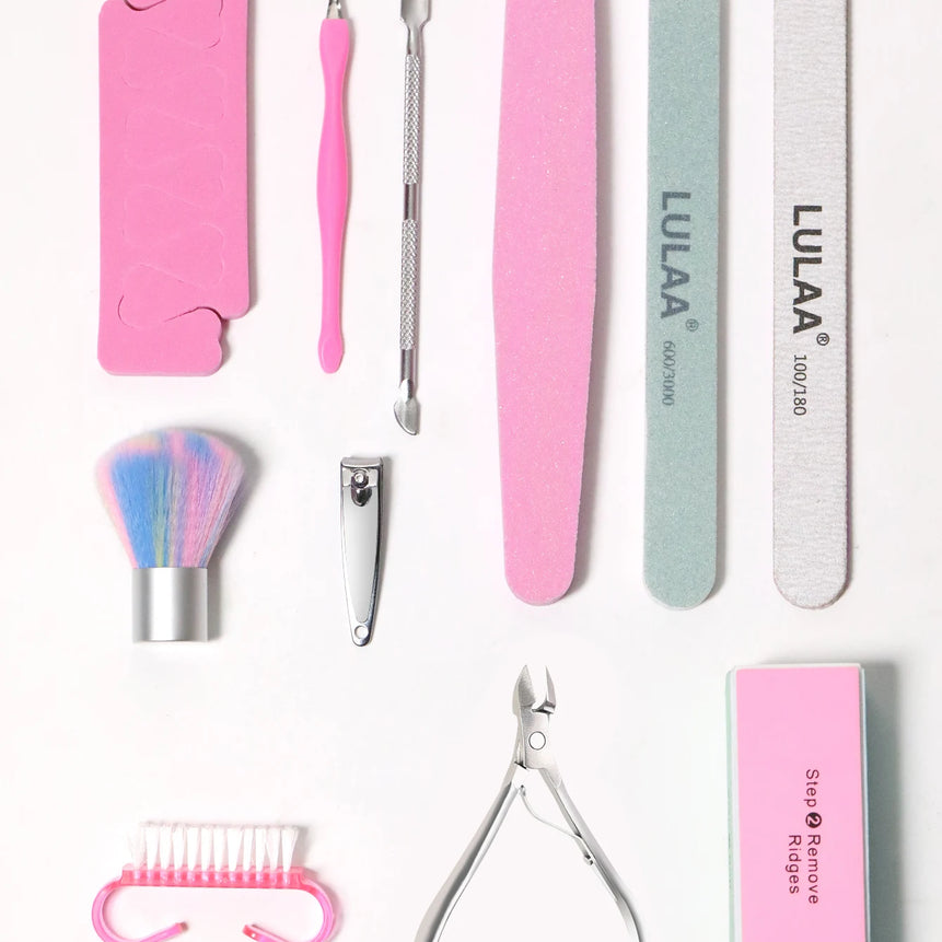 YIKOOLIN Care Manicure Set Manicure Set Professional Nail Clipper Kit 3pcs Nail Filing Shaping 2pcs Finger Separator