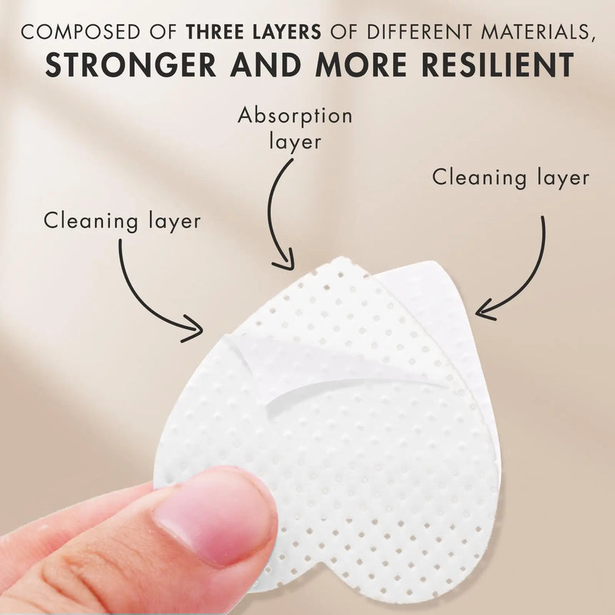 200Pcs/Box Lint Free Nail Wipes Eyelash Extension Glue Wipes Cleaner Cloth Non-Woven Fabric Nail Gel Polish Remover Cotton Pads