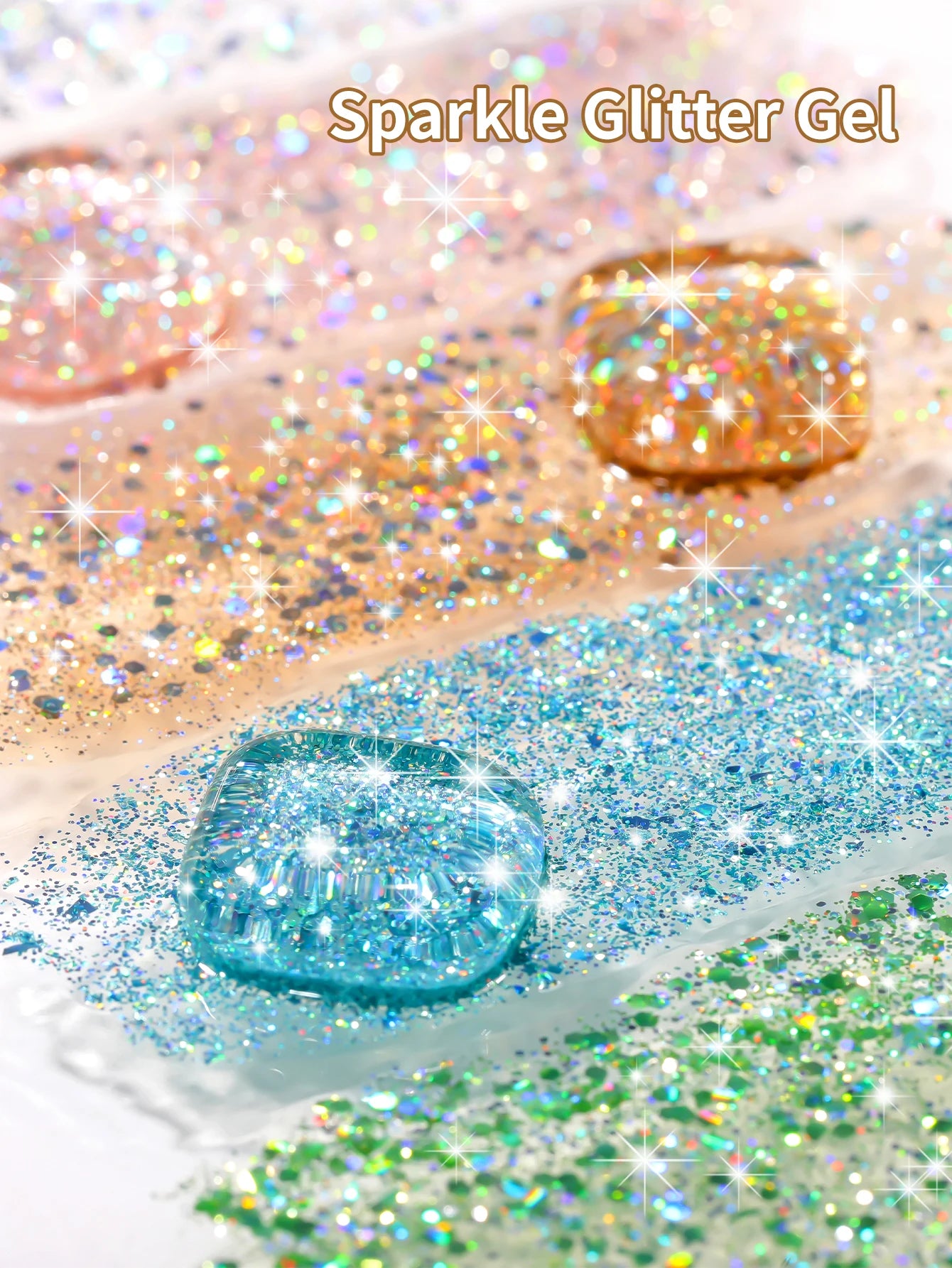 1/ 10pcs 15ML Glitter Silver Color Nail Gel Polish Semi-permanent Varnish Soak Off Nail Art  UV LED Gel Manicure For Summer