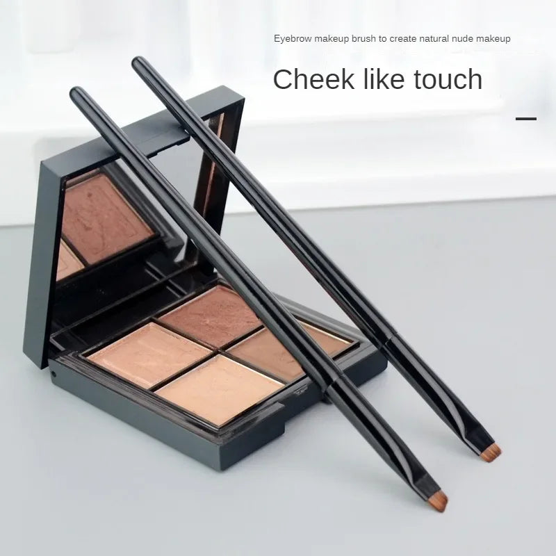 New 1/2PCS Eyebrow Contour Brush 0.06mm Ultrathin Eyebrow Eyeliner Brush Portable Small Angle Eyebrow Brush Makeup Tool