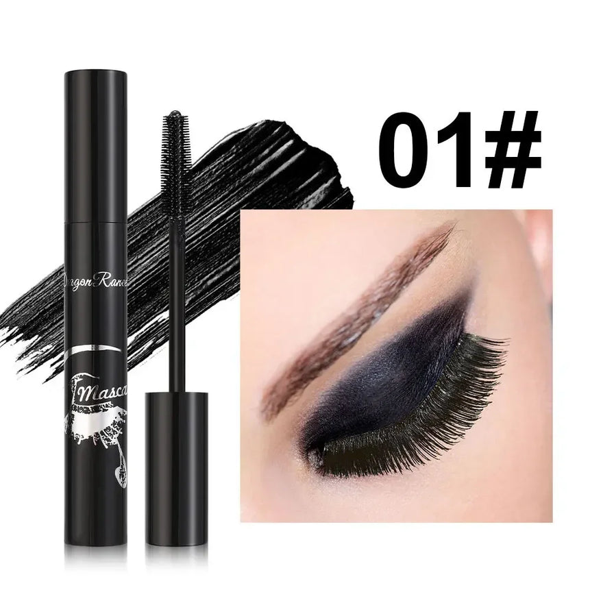 Colorful Mascara Blue Gold Pink Glitter Shimmer Mascara Waterproof Lasting Thick Curling Lengthen Eyelash Extension Mascara