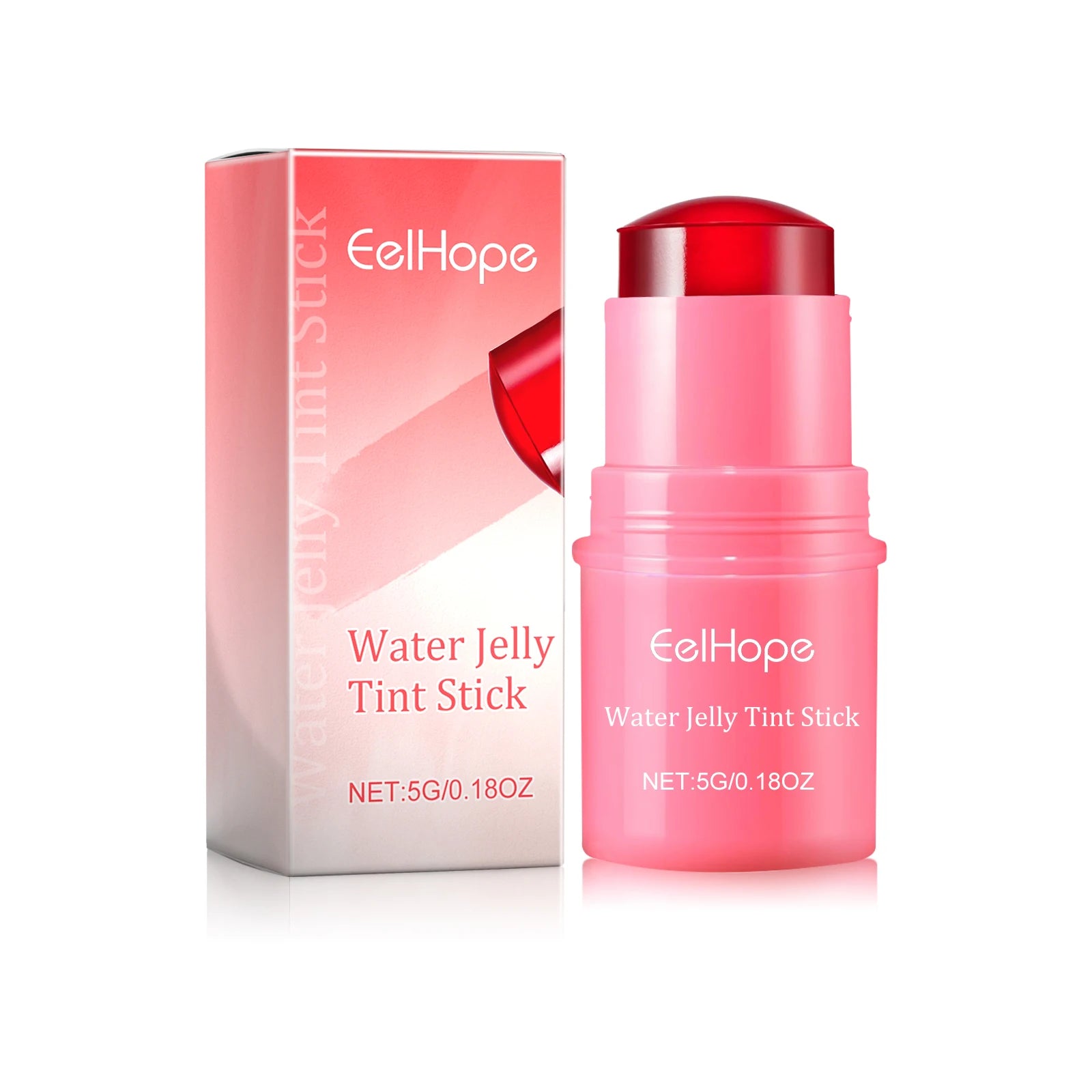 3 In1 Cheek Lip Eye Blush Stick Moisturizing Brightening Water Jelly Tint Matte Contour Long Lasting for Daily Makeup All Skin