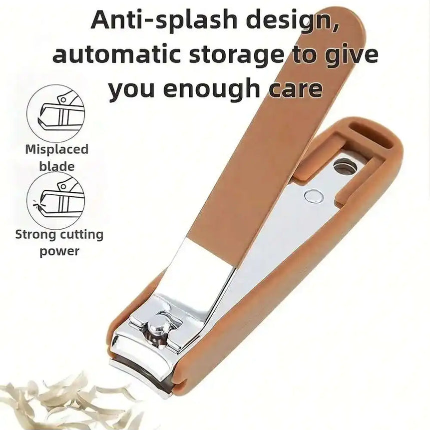 5pcs Stainless Steel Nail Cutter and Pedicure Scissors Set - Portable Manicure and Pedicure Tool Nail Clipper Set