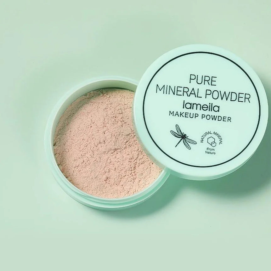 Waterproof Mineral Face Powder Oil Control Translucent Setting Powder High Coverage Makeup Fixer Powder Make-up For Women