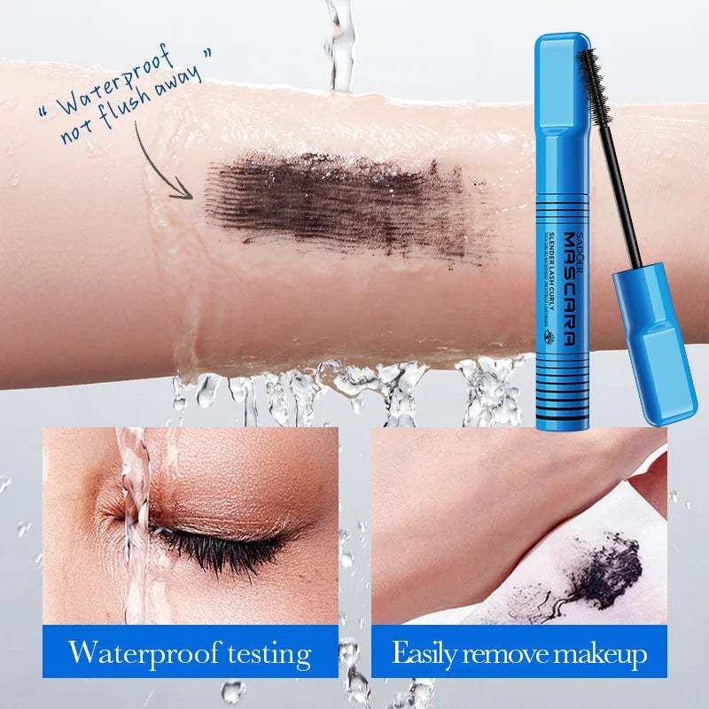 Mascara Lash Curling Volume Lashes Thickening Eyelash Lengthening Black Eyelash Mascara Brows Soft Flexible Hold Waterproof Lash