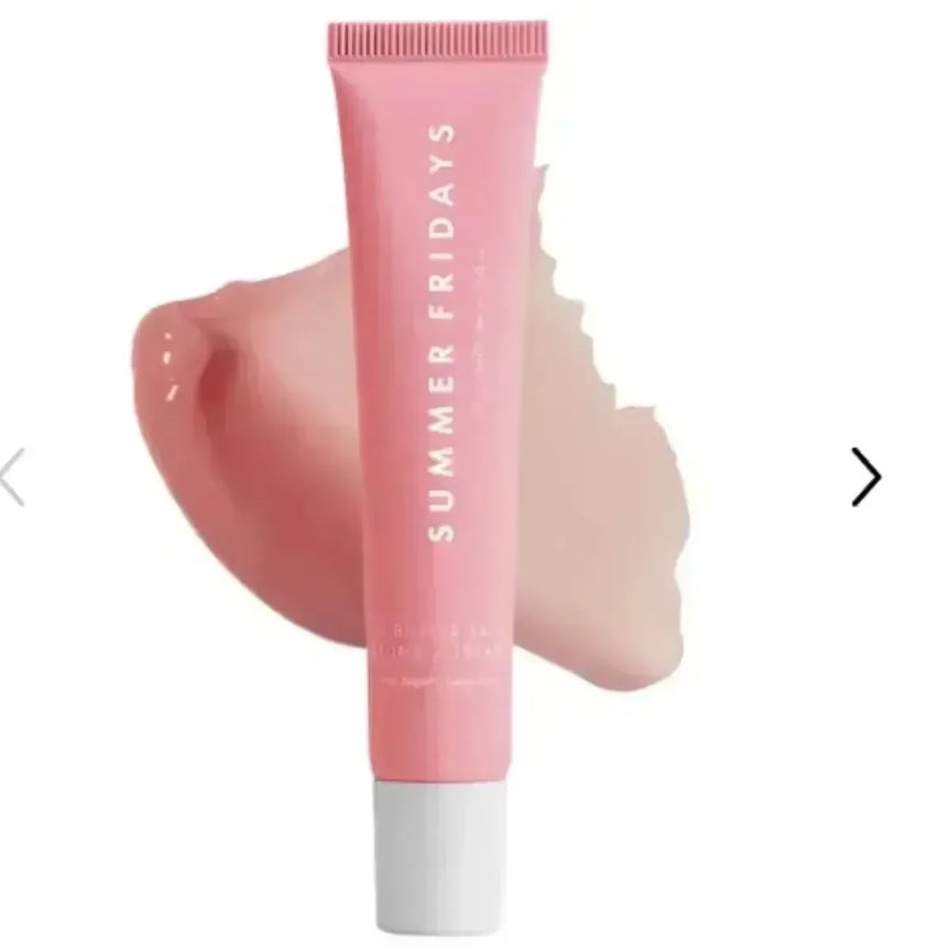 Summer Friday's Vanilla Beige Lip Balm Moisturizing Transparent Lipstick Set Smooth Soft Tube Mirror Lip Gloss Lip Makeup