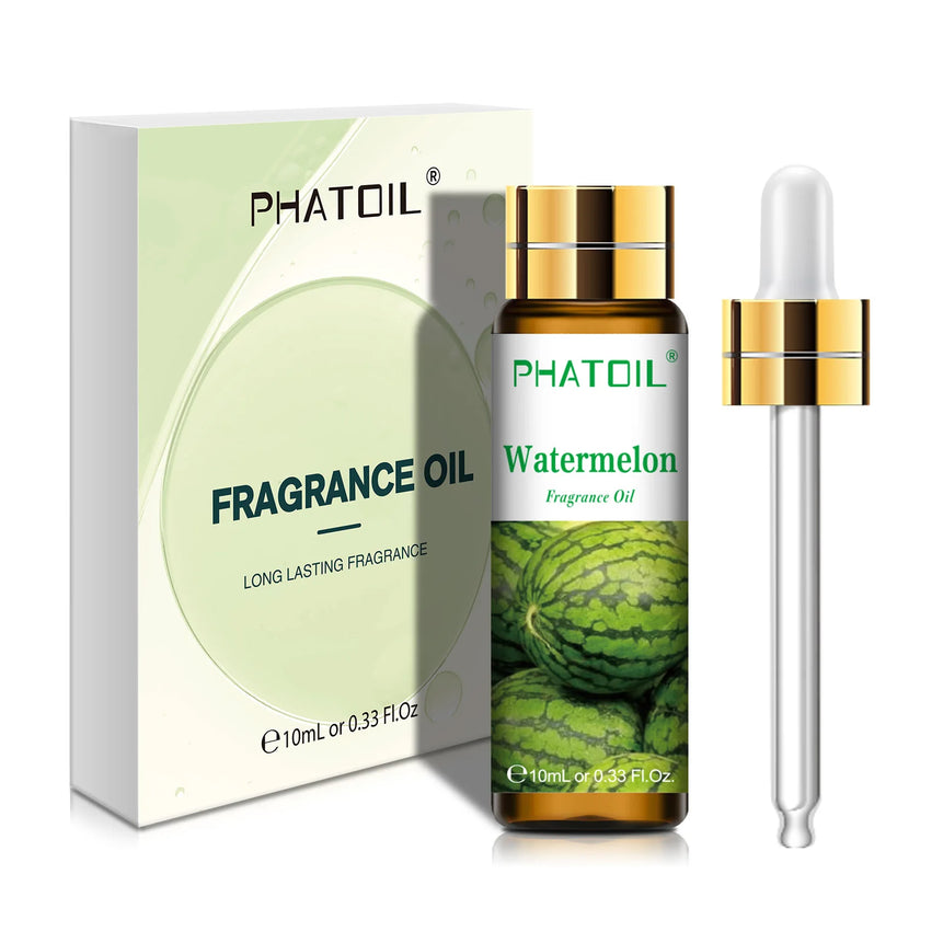 PHATOIL 1/3/9pcs 10ml Fruit Fragrance Oil Peach Strawberry Passion Fruit Cherry Mango Watermelon Apple Aroma Fragrance Oils