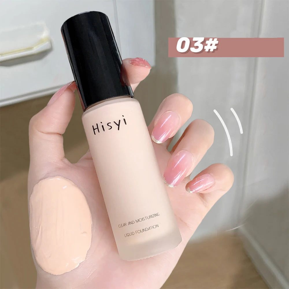 Liquid Foundation | Naturally Covers Flaws, Smooth Non-Cakey Finish, Lightweight Transparent Base, Conceals Blemishes