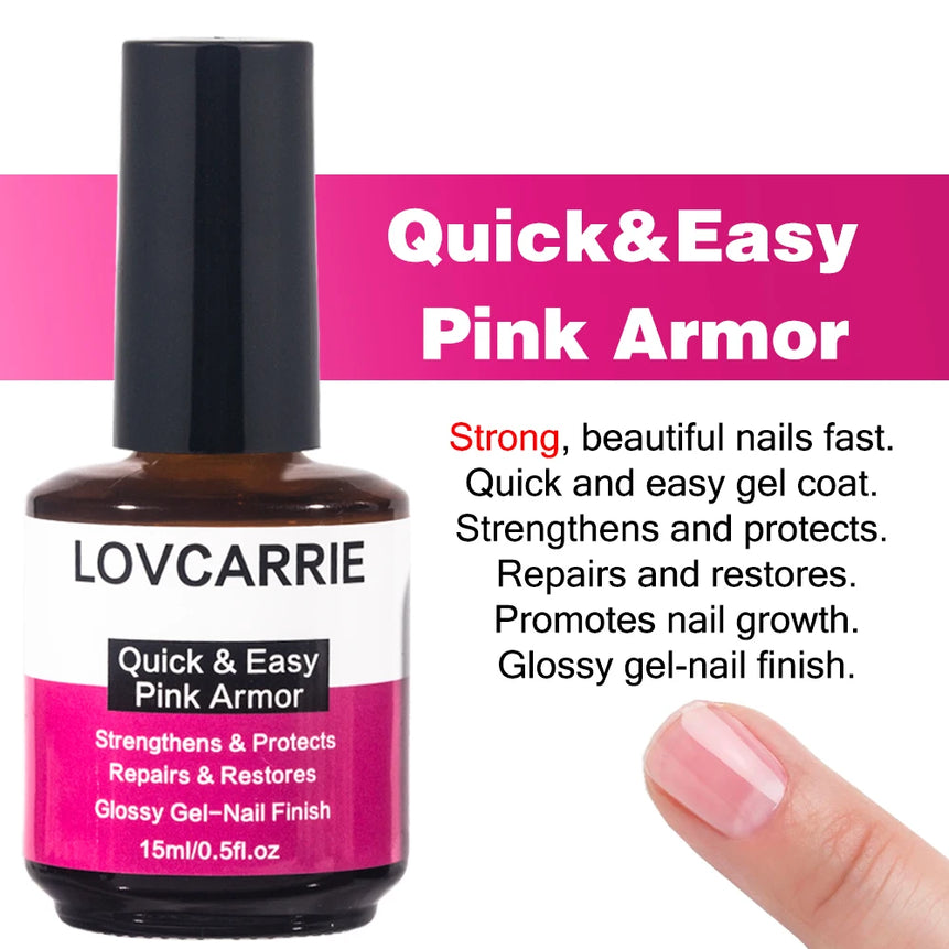 LOVCARRIE Keratin Nail Treatment Growth Formula Protein Normal Nail Strengthener Top Repair Serum Liquid 15ML Healthy Care Toe