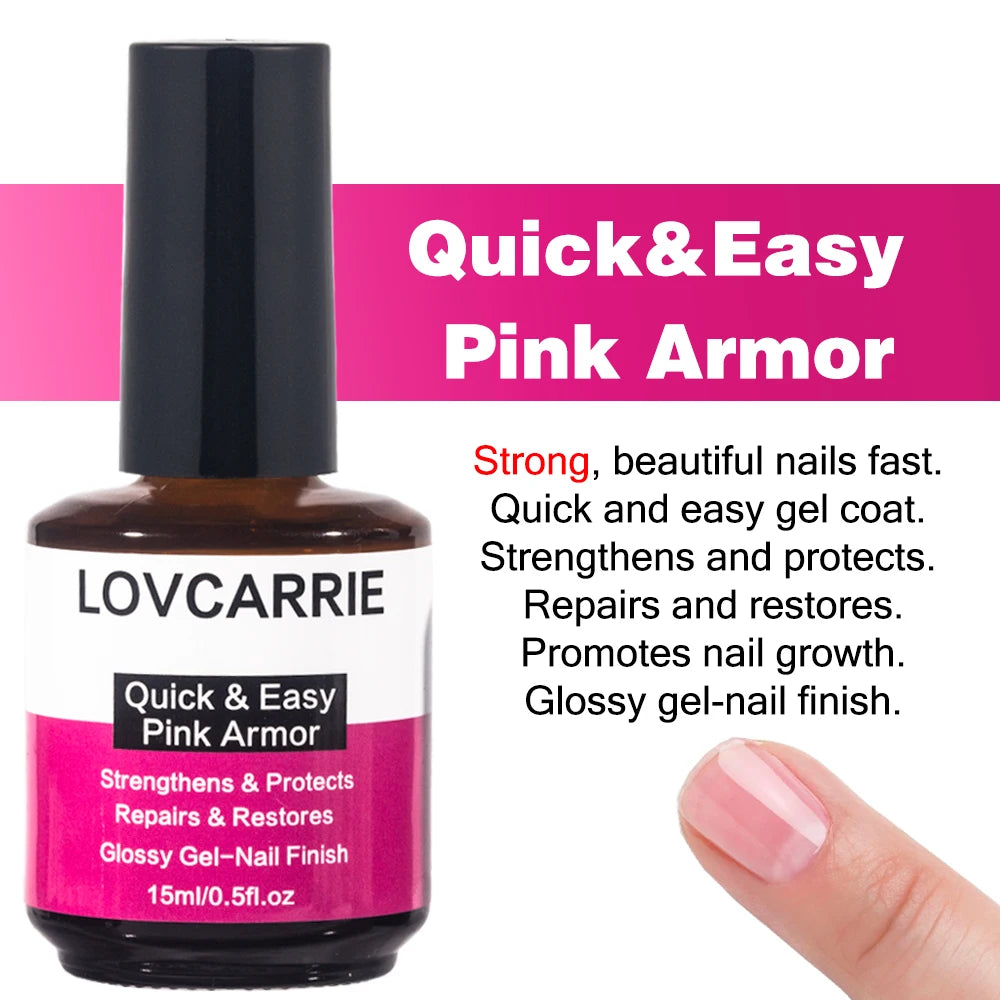 LOVCARRIE Keratin Nail Treatment Growth Formula Protein Normal Nail Strengthener Top Repair Serum Liquid 15ML Healthy Care Toe