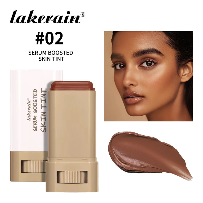Skin Tint Stick Waterproof Nourishing Solid Tinted Serum Foundation Skin Tint Balm Face Tinted Face  Stick Makeup