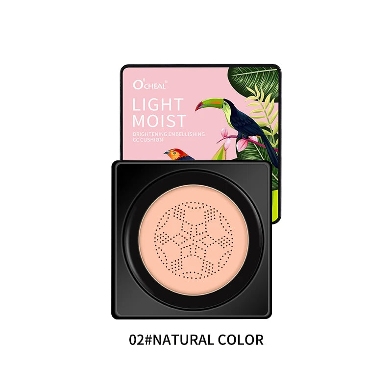 OCHEAL Mushroom Head Foundation Cream for Face Makeup Cushion for Face Base Cream Makeup Cushion Compact
