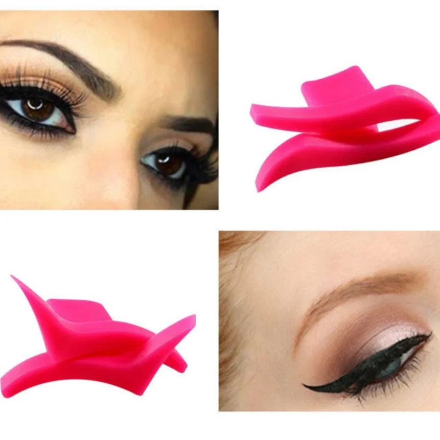 1 Pairs eyeliner stamp, eyeliner stencil, wing eyeliner stamp, eyeliner stencils for eyes wing 1pc fashion +1pc Classic