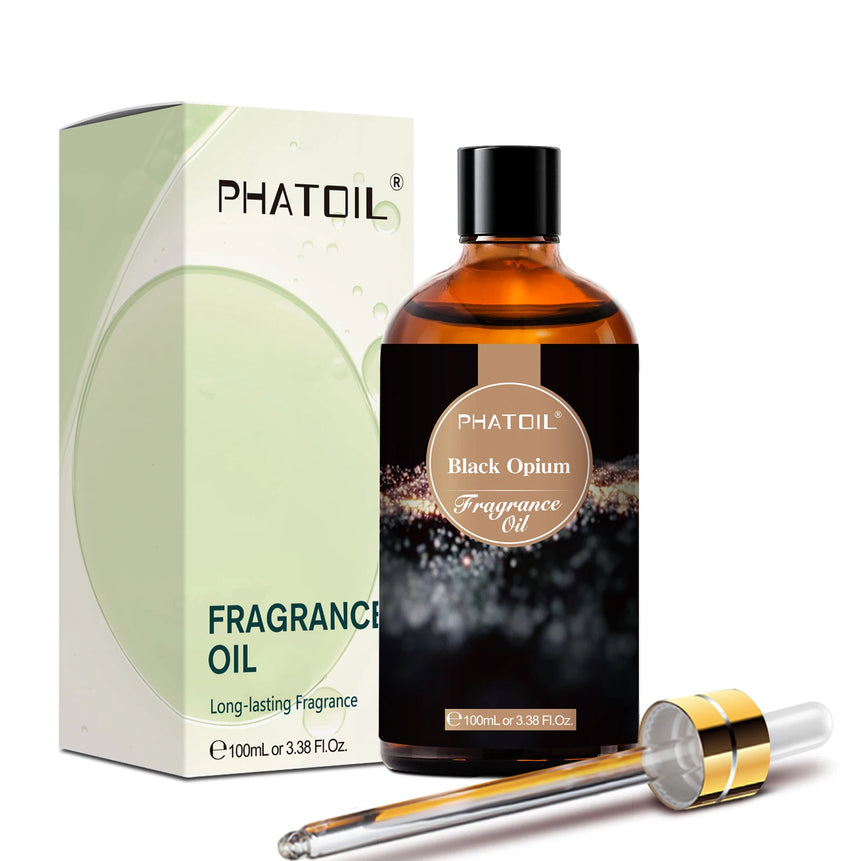 PHATOIL 100ml Fragrance Oil Coconut & Vanilla Bubble Gum Sea Breeze White Musk Aroma Fragrance Oils For Candles Soap Making