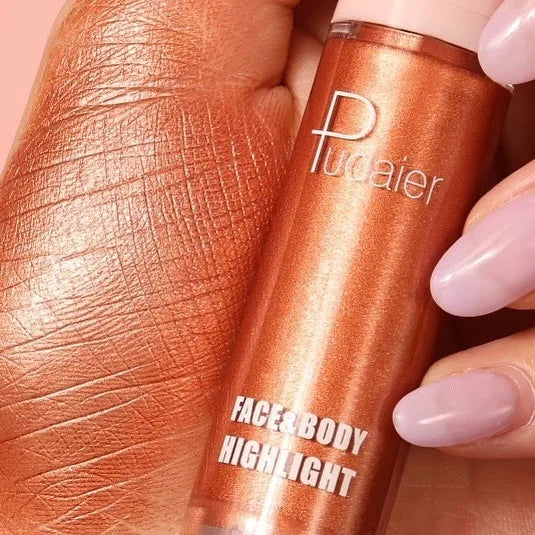 Pudaier liquid highlighter with 8 colors to choose , easy to carry, suitable for holiday dress-up and Valentine's Day date