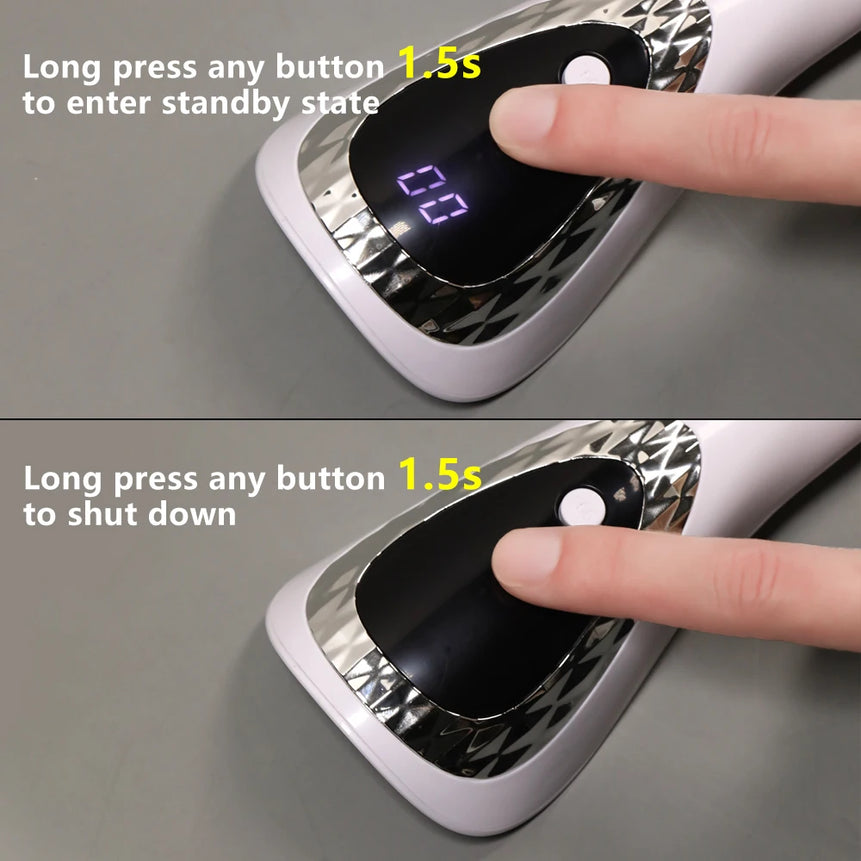 LINMANDA Handheld UV LED Nail Lamp USB Rechargeable Mini Manicure Lamp Nail Dryer With 5 Lamp Beads Quick Drying Gel Nail Polish