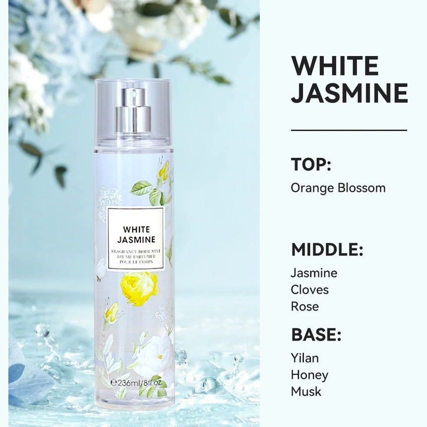 8 Fl.oz/236ml Hair & Body Mist for Women, Floral Fragrance Mist, Fresh Body Spray, Long-Lasting Perfume, Perfect for Daily Use